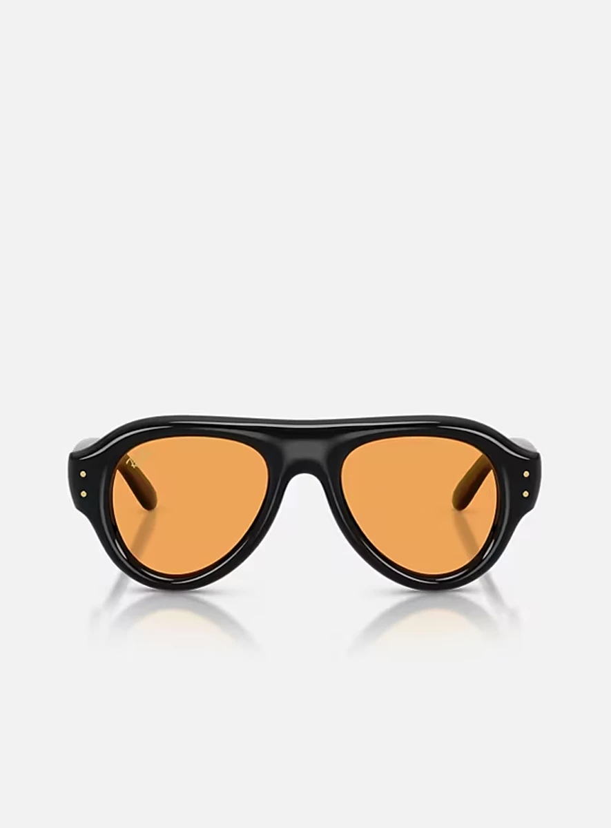 ray-ban-aviator-puffer-orb4925-orange Kính Ray-Ban Aviator Puffer ORB4925 Orange